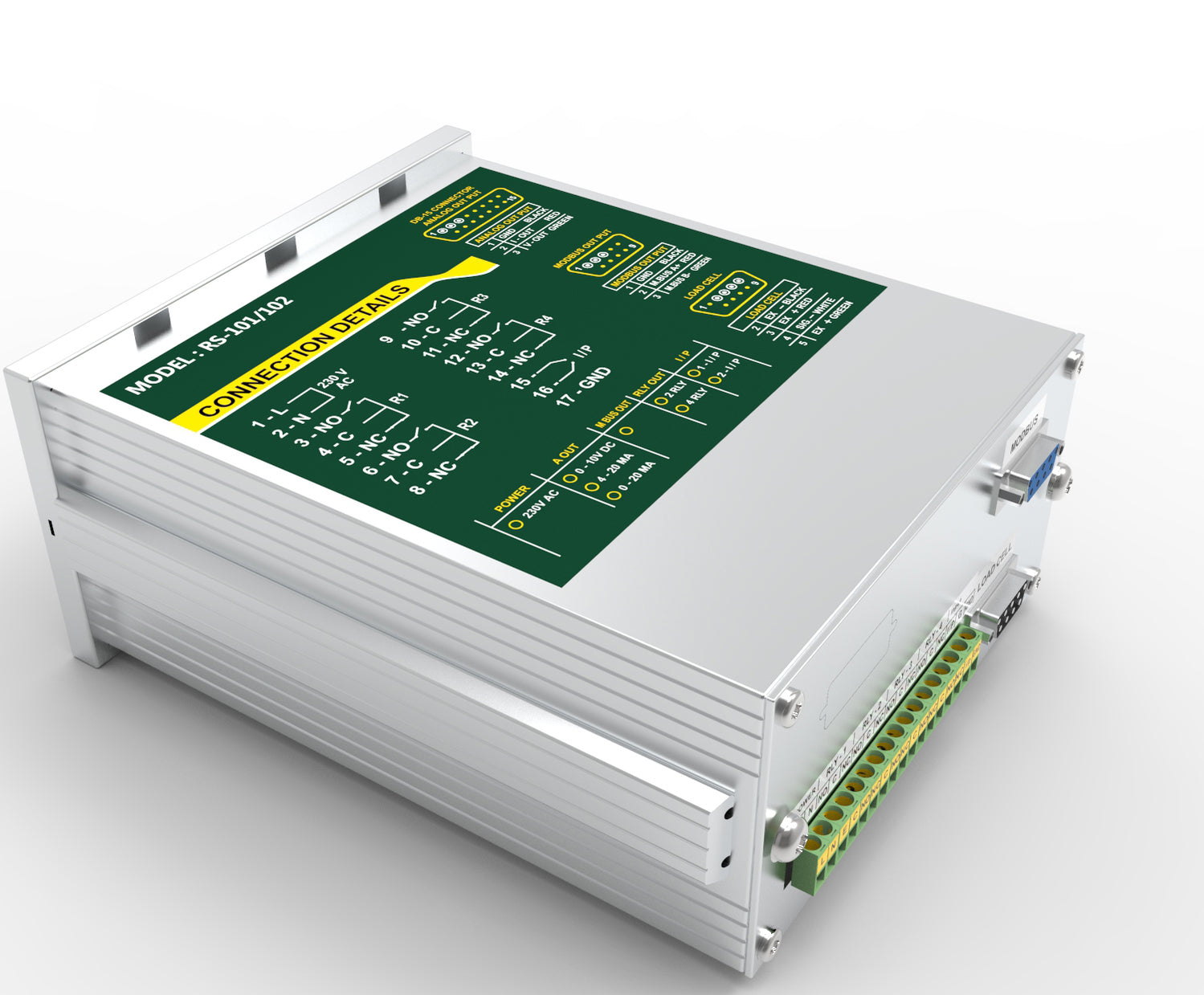 RS 101 Peak load indicator for load cell application — Rudrra Sensor